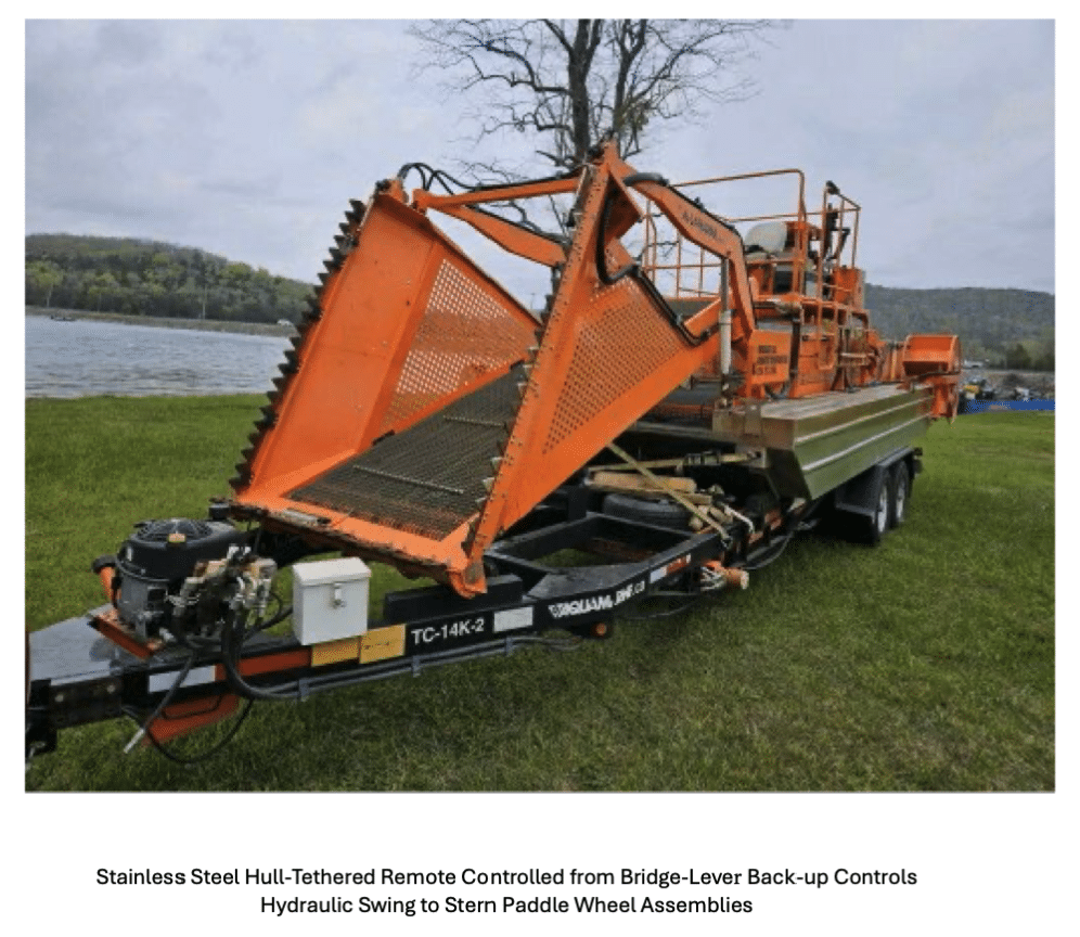 2016 Model Aquamarine H5-200 Aquatic Weed Harvester
